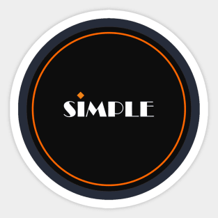 simple Sticker